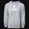 Icon Unisex Lightweight Loopback Terry Full-Zip Hooded Sweatshirt Thumbnail