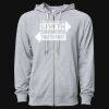 Icon Unisex Lightweight Loopback Terry Full-Zip Hooded Sweatshirt Thumbnail
