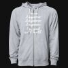 Icon Unisex Lightweight Loopback Terry Full-Zip Hooded Sweatshirt Thumbnail