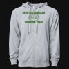 Icon Unisex Lightweight Loopback Terry Full-Zip Hooded Sweatshirt Thumbnail