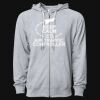 Icon Unisex Lightweight Loopback Terry Full-Zip Hooded Sweatshirt Thumbnail