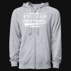 Icon Unisex Lightweight Loopback Terry Full-Zip Hooded Sweatshirt Thumbnail
