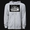 Icon Unisex Lightweight Loopback Terry Full-Zip Hooded Sweatshirt Thumbnail