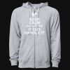 Icon Unisex Lightweight Loopback Terry Full-Zip Hooded Sweatshirt Thumbnail