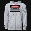 Icon Unisex Lightweight Loopback Terry Full-Zip Hooded Sweatshirt Thumbnail