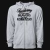 Icon Unisex Lightweight Loopback Terry Full-Zip Hooded Sweatshirt Thumbnail