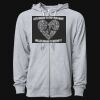 Icon Unisex Lightweight Loopback Terry Full-Zip Hooded Sweatshirt Thumbnail