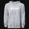 Icon Unisex Lightweight Loopback Terry Full-Zip Hooded Sweatshirt Thumbnail