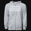 Icon Unisex Lightweight Loopback Terry Full-Zip Hooded Sweatshirt Thumbnail