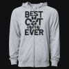 Icon Unisex Lightweight Loopback Terry Full-Zip Hooded Sweatshirt Thumbnail