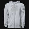 Icon Unisex Lightweight Loopback Terry Full-Zip Hooded Sweatshirt Thumbnail
