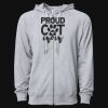 Icon Unisex Lightweight Loopback Terry Full-Zip Hooded Sweatshirt Thumbnail