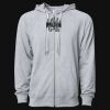 Icon Unisex Lightweight Loopback Terry Full-Zip Hooded Sweatshirt Thumbnail