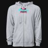 Icon Unisex Lightweight Loopback Terry Full-Zip Hooded Sweatshirt Thumbnail