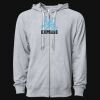 Icon Unisex Lightweight Loopback Terry Full-Zip Hooded Sweatshirt Thumbnail