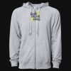 Icon Unisex Lightweight Loopback Terry Full-Zip Hooded Sweatshirt Thumbnail