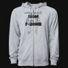 Icon Unisex Lightweight Loopback Terry Full-Zip Hooded Sweatshirt Thumbnail