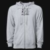 Icon Unisex Lightweight Loopback Terry Full-Zip Hooded Sweatshirt Thumbnail