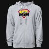 Icon Unisex Lightweight Loopback Terry Full-Zip Hooded Sweatshirt Thumbnail