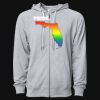 Icon Unisex Lightweight Loopback Terry Full-Zip Hooded Sweatshirt Thumbnail