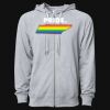 Icon Unisex Lightweight Loopback Terry Full-Zip Hooded Sweatshirt Thumbnail