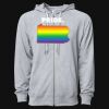Icon Unisex Lightweight Loopback Terry Full-Zip Hooded Sweatshirt Thumbnail