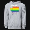Icon Unisex Lightweight Loopback Terry Full-Zip Hooded Sweatshirt Thumbnail