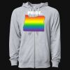 Icon Unisex Lightweight Loopback Terry Full-Zip Hooded Sweatshirt Thumbnail