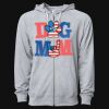 Icon Unisex Lightweight Loopback Terry Full-Zip Hooded Sweatshirt Thumbnail
