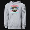 Icon Unisex Lightweight Loopback Terry Full-Zip Hooded Sweatshirt Thumbnail