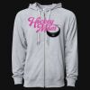 Icon Unisex Lightweight Loopback Terry Full-Zip Hooded Sweatshirt Thumbnail