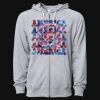 Icon Unisex Lightweight Loopback Terry Full-Zip Hooded Sweatshirt Thumbnail