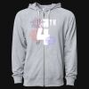 Icon Unisex Lightweight Loopback Terry Full-Zip Hooded Sweatshirt Thumbnail