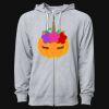 Icon Unisex Lightweight Loopback Terry Full-Zip Hooded Sweatshirt Thumbnail