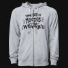 Icon Unisex Lightweight Loopback Terry Full-Zip Hooded Sweatshirt Thumbnail