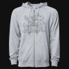 Icon Unisex Lightweight Loopback Terry Full-Zip Hooded Sweatshirt Thumbnail