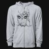 Icon Unisex Lightweight Loopback Terry Full-Zip Hooded Sweatshirt Thumbnail