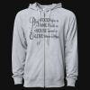 Icon Unisex Lightweight Loopback Terry Full-Zip Hooded Sweatshirt Thumbnail