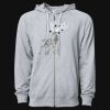 Icon Unisex Lightweight Loopback Terry Full-Zip Hooded Sweatshirt Thumbnail
