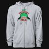 Icon Unisex Lightweight Loopback Terry Full-Zip Hooded Sweatshirt Thumbnail