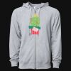 Icon Unisex Lightweight Loopback Terry Full-Zip Hooded Sweatshirt Thumbnail