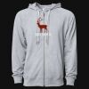 Icon Unisex Lightweight Loopback Terry Full-Zip Hooded Sweatshirt Thumbnail