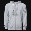 Icon Unisex Lightweight Loopback Terry Full-Zip Hooded Sweatshirt Thumbnail