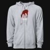 Icon Unisex Lightweight Loopback Terry Full-Zip Hooded Sweatshirt Thumbnail