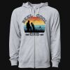 Icon Unisex Lightweight Loopback Terry Full-Zip Hooded Sweatshirt Thumbnail