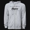 Icon Unisex Lightweight Loopback Terry Full-Zip Hooded Sweatshirt Thumbnail