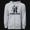 Icon Unisex Lightweight Loopback Terry Full-Zip Hooded Sweatshirt Thumbnail