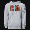 Icon Unisex Lightweight Loopback Terry Full-Zip Hooded Sweatshirt Thumbnail