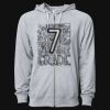 Icon Unisex Lightweight Loopback Terry Full-Zip Hooded Sweatshirt Thumbnail