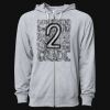 Icon Unisex Lightweight Loopback Terry Full-Zip Hooded Sweatshirt Thumbnail